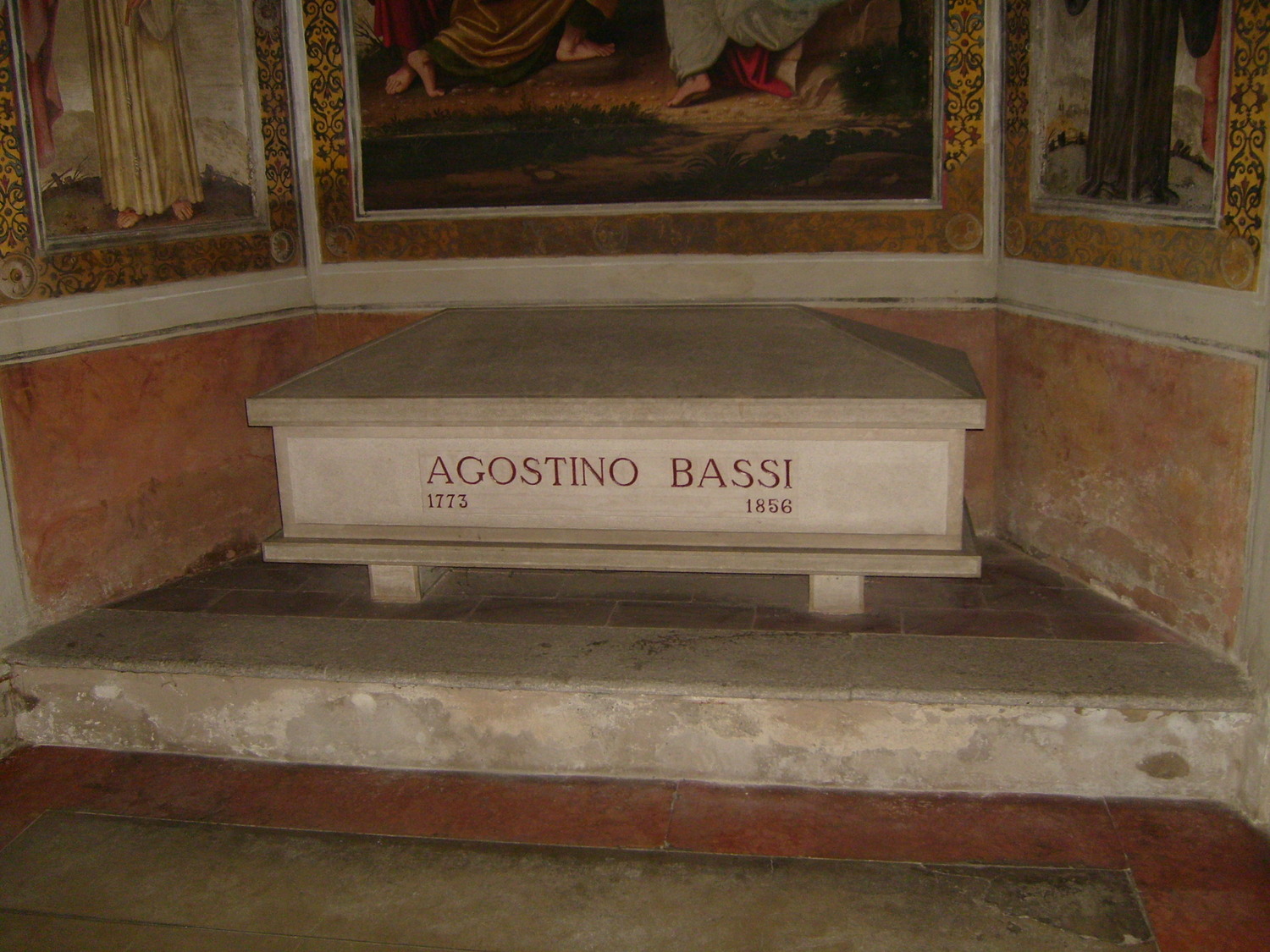 Agostino Bassi's tomb
