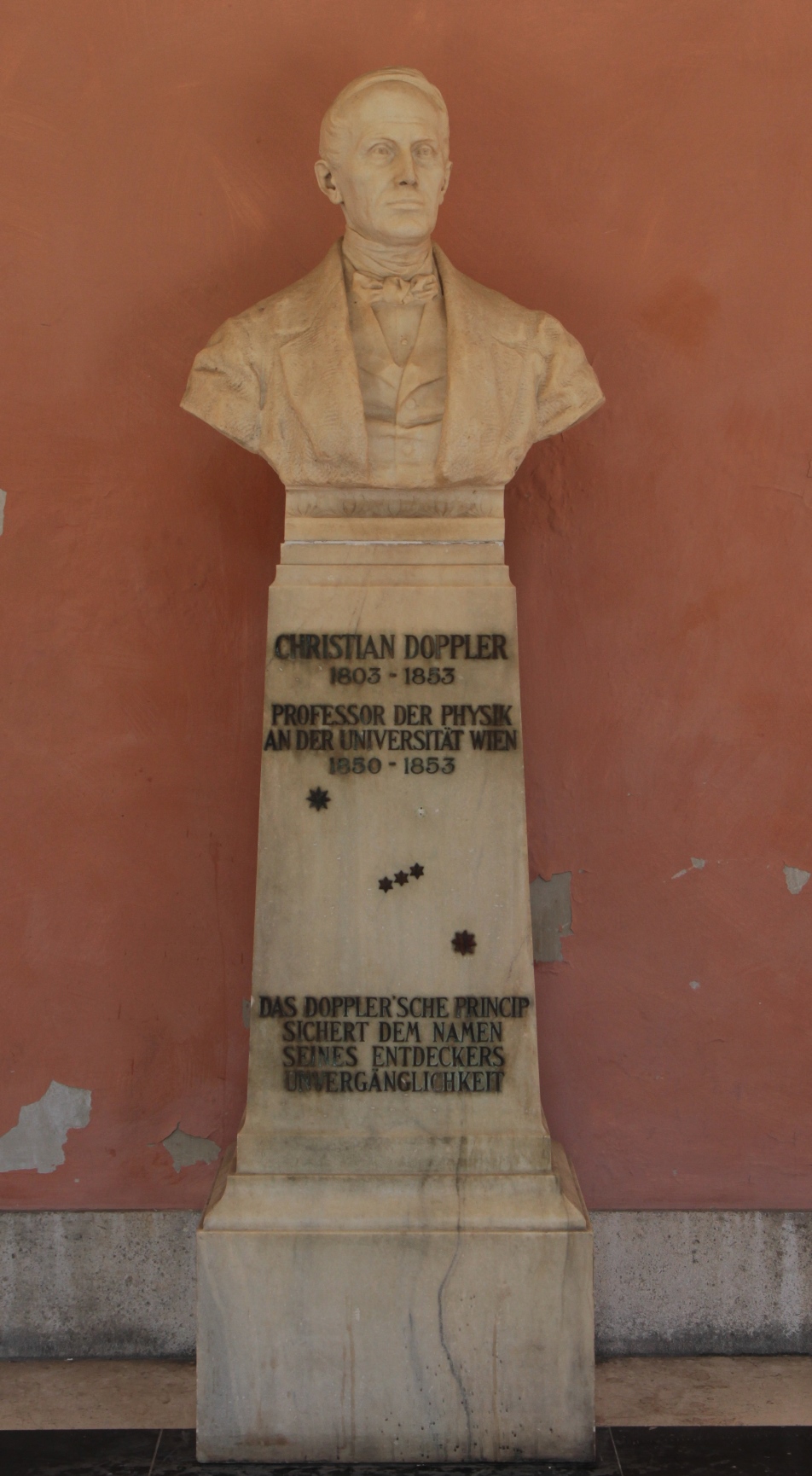 Christian Doppler's bust, Medical monuments B, UNI Vienna (66)...jpg