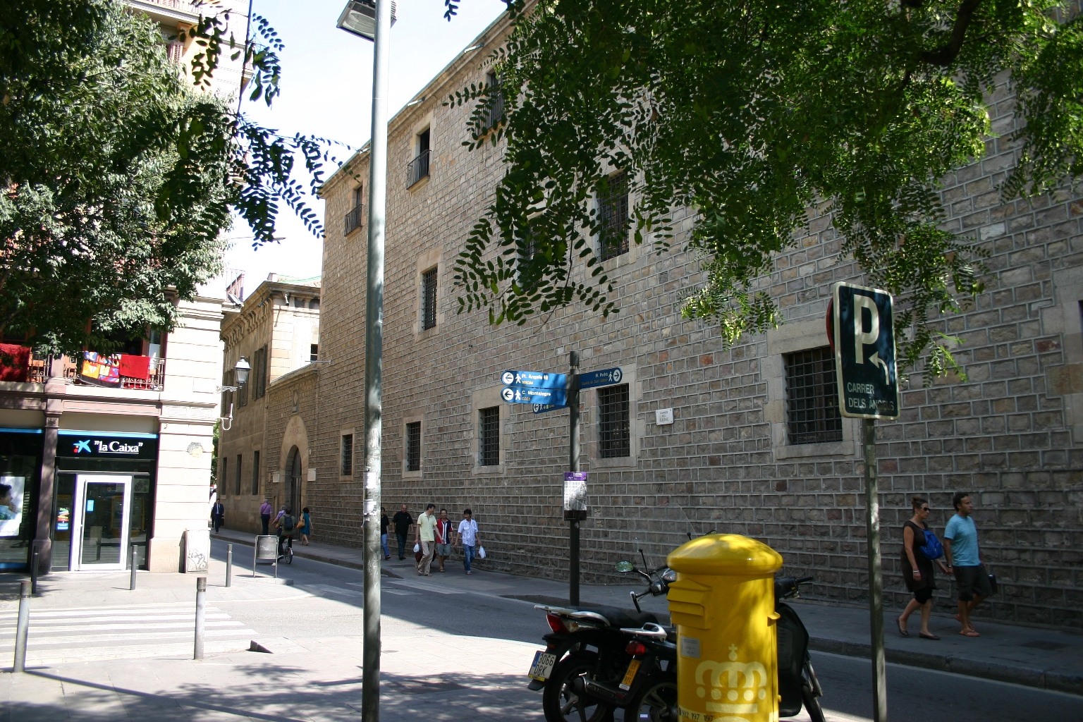 Reial Acadèmia de Medicina de Catalunya, Hospital de la Santa Creu (ancient site), Barcelona, Spain - 01.JPG