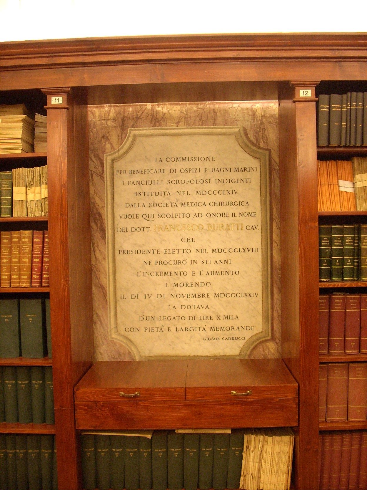 Societas Medica Chirurgica Bononiensis, Palazzo dell'Archiginnasio, Bologna - 05.JPG